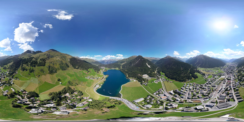 360 grad Bild vom Davosersee 
©2023 marcel giger